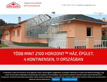Tablet Screenshot of horizontglobal.com